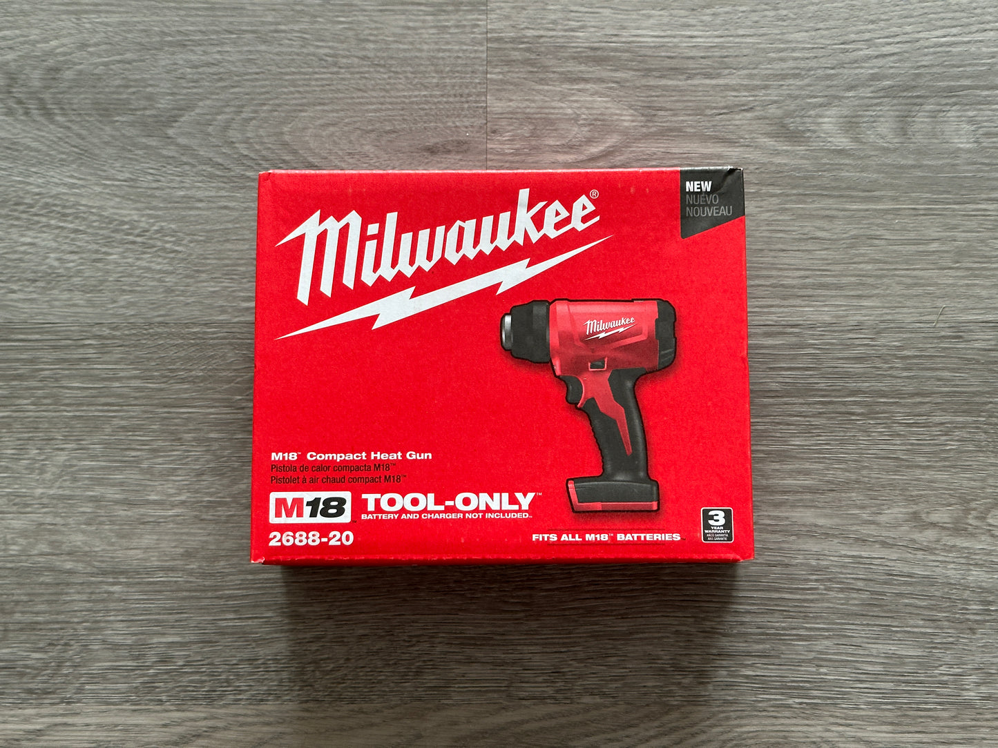Milwaukee M18 Kompakt-Heißluftpistole (2688-20)