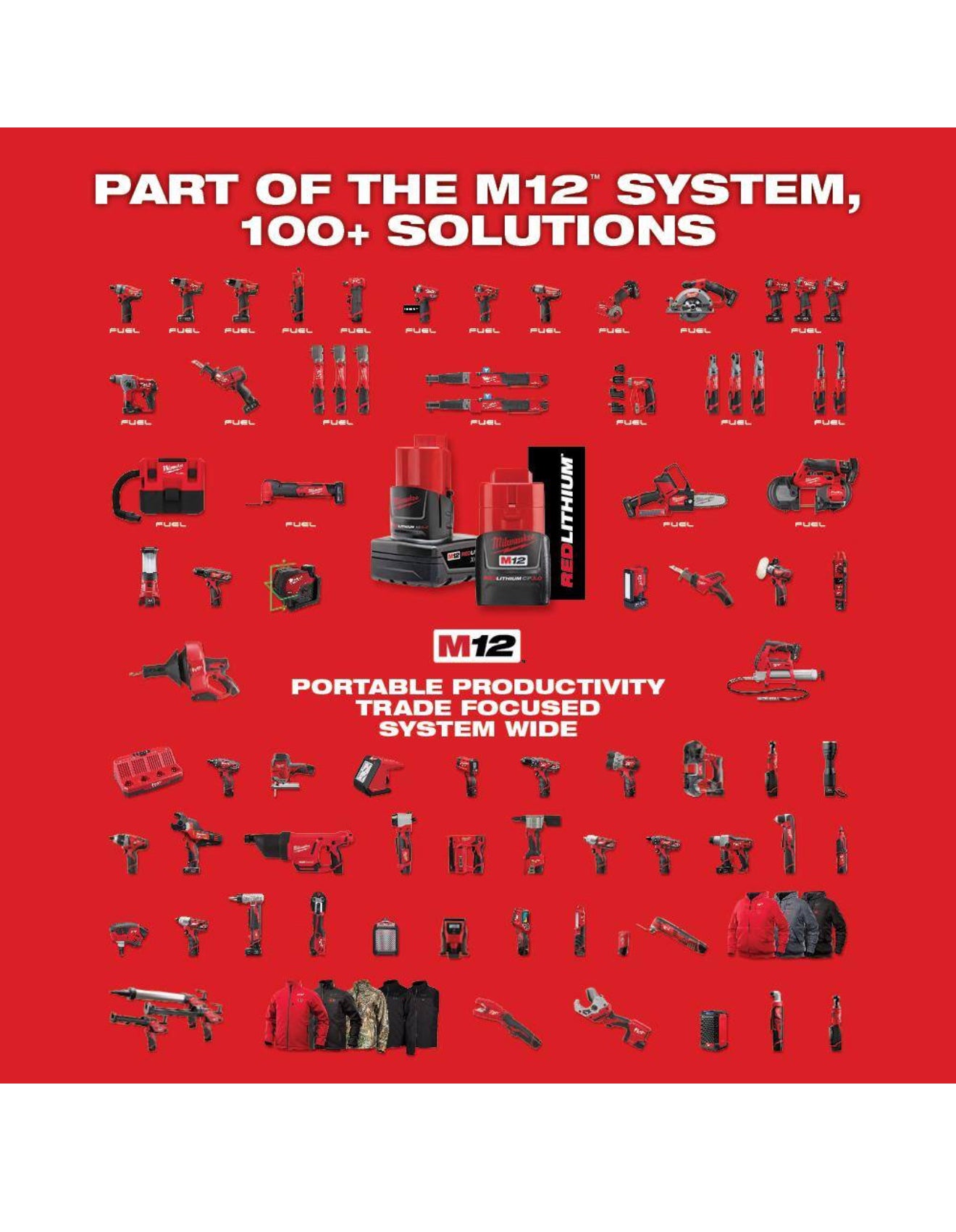 Milwaukee M12 Cordless 1/4” Impact Wrench (2461-20)