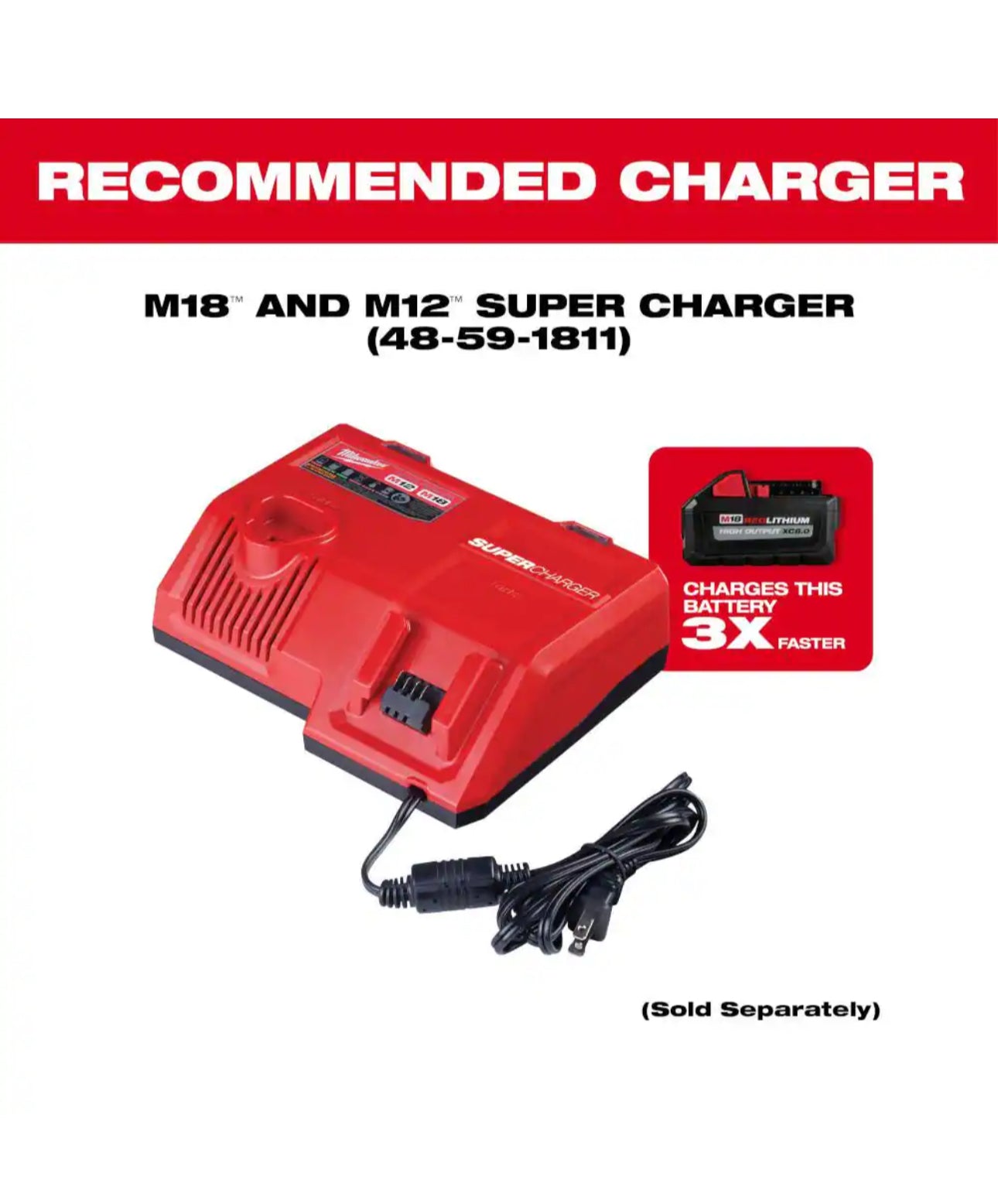 Milwaukee M18 HIGH OUTPUT CP 3,0 Ah Akkupack