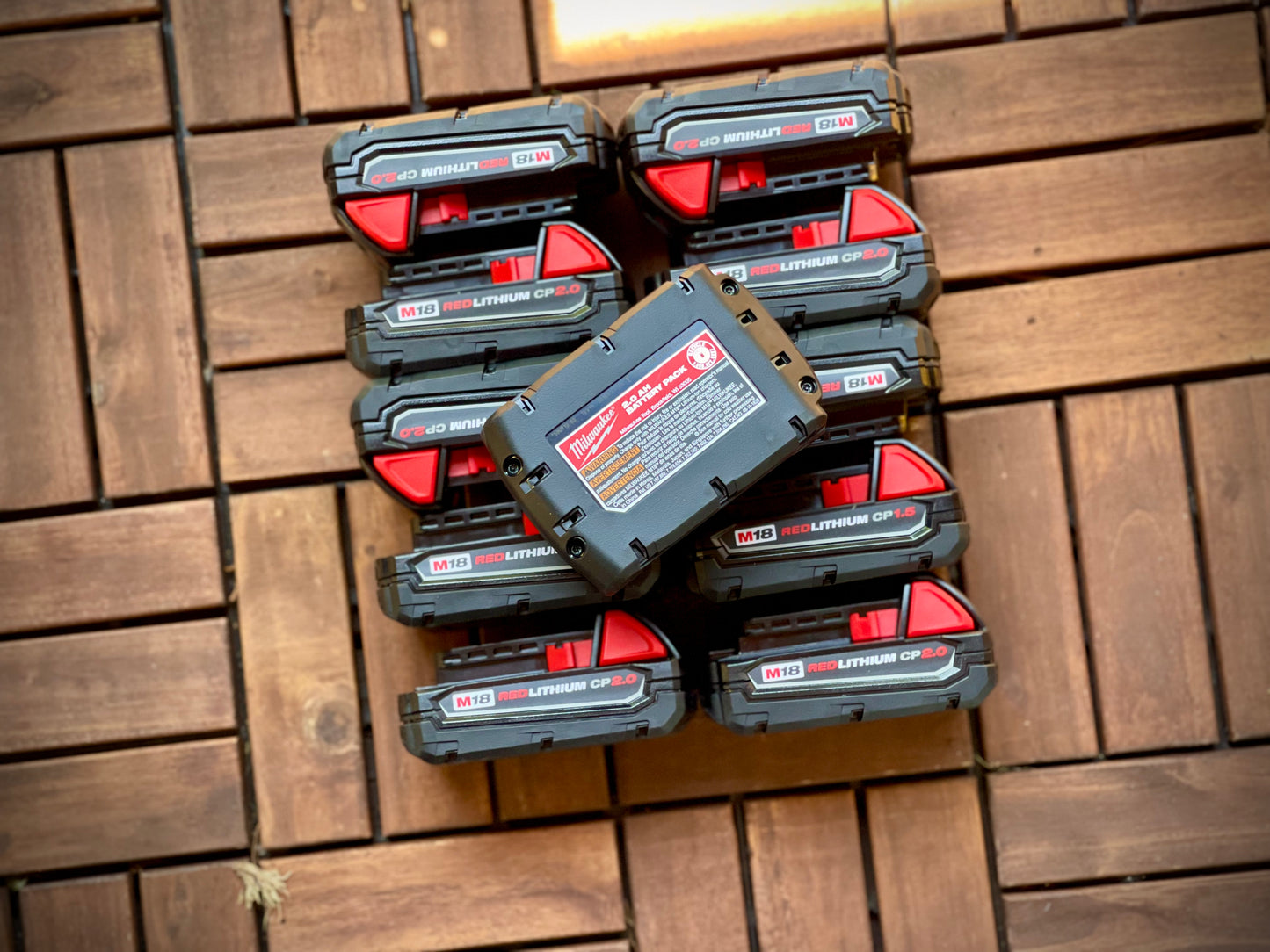 Milwaukee M18 2,0 Ah Lithium-Ionen-Kompaktakku (offene Verpackung)