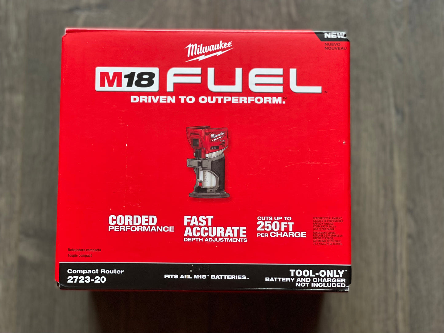 Milwaukee M18 Fuel Kompaktfräse (2723-20)