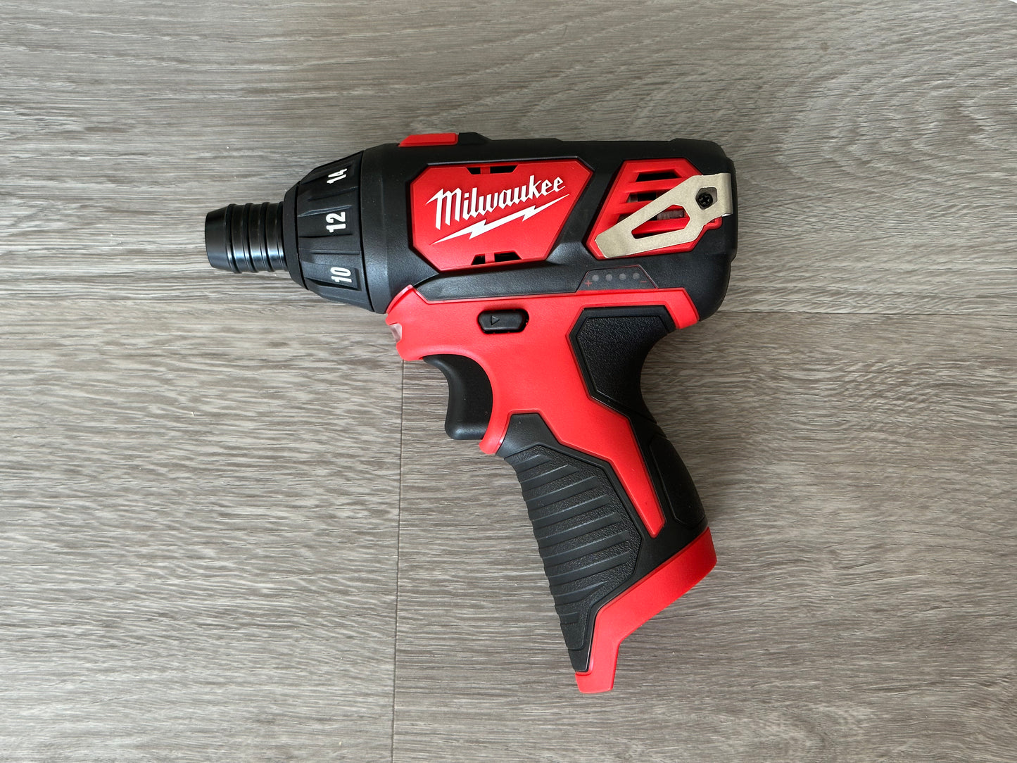 Milwaukee M12 1/4 in. Hex Screwdriver (2401-20) No Retail Packaging