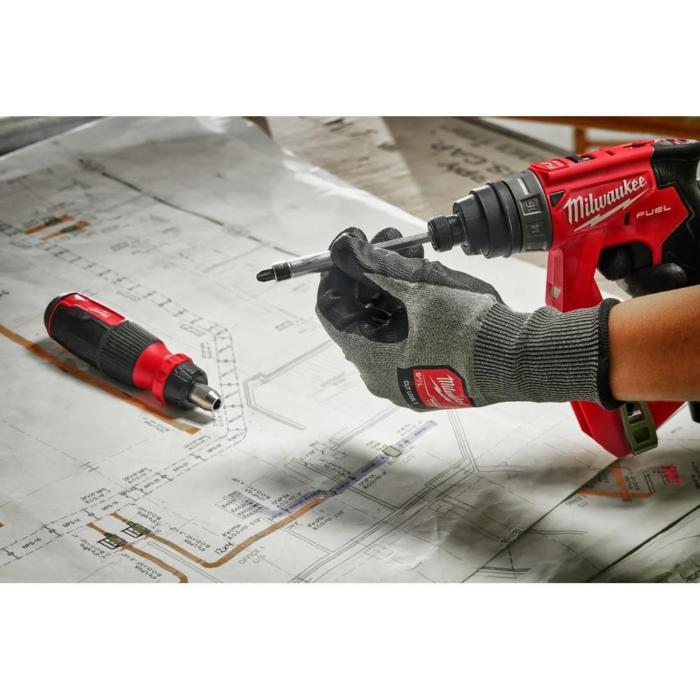 Milwaukee Multi-Bit Screwdriver for Professional Trades