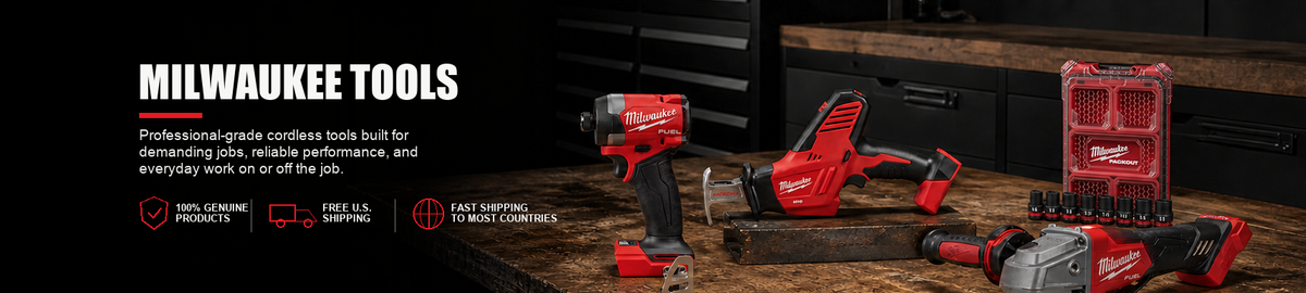 Genuine Milwaukee power tools and cordless equipment from Mike Resells.