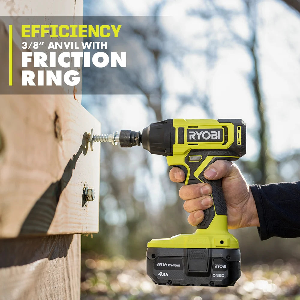 RYOBI ONE+ 18V Cordless 3/8" Impact Wrench (PCL250B)