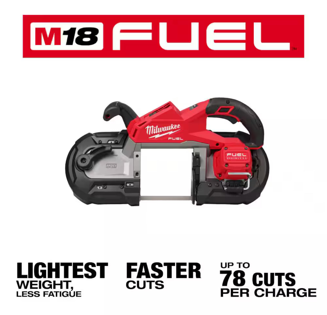 Milwaukee M18 FUEL Deep Cut Band Saw (2929-20)