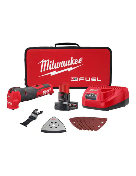 Milwaukee M12 FUEL Oscillating Multi-Tool Kit (2526-21XC)