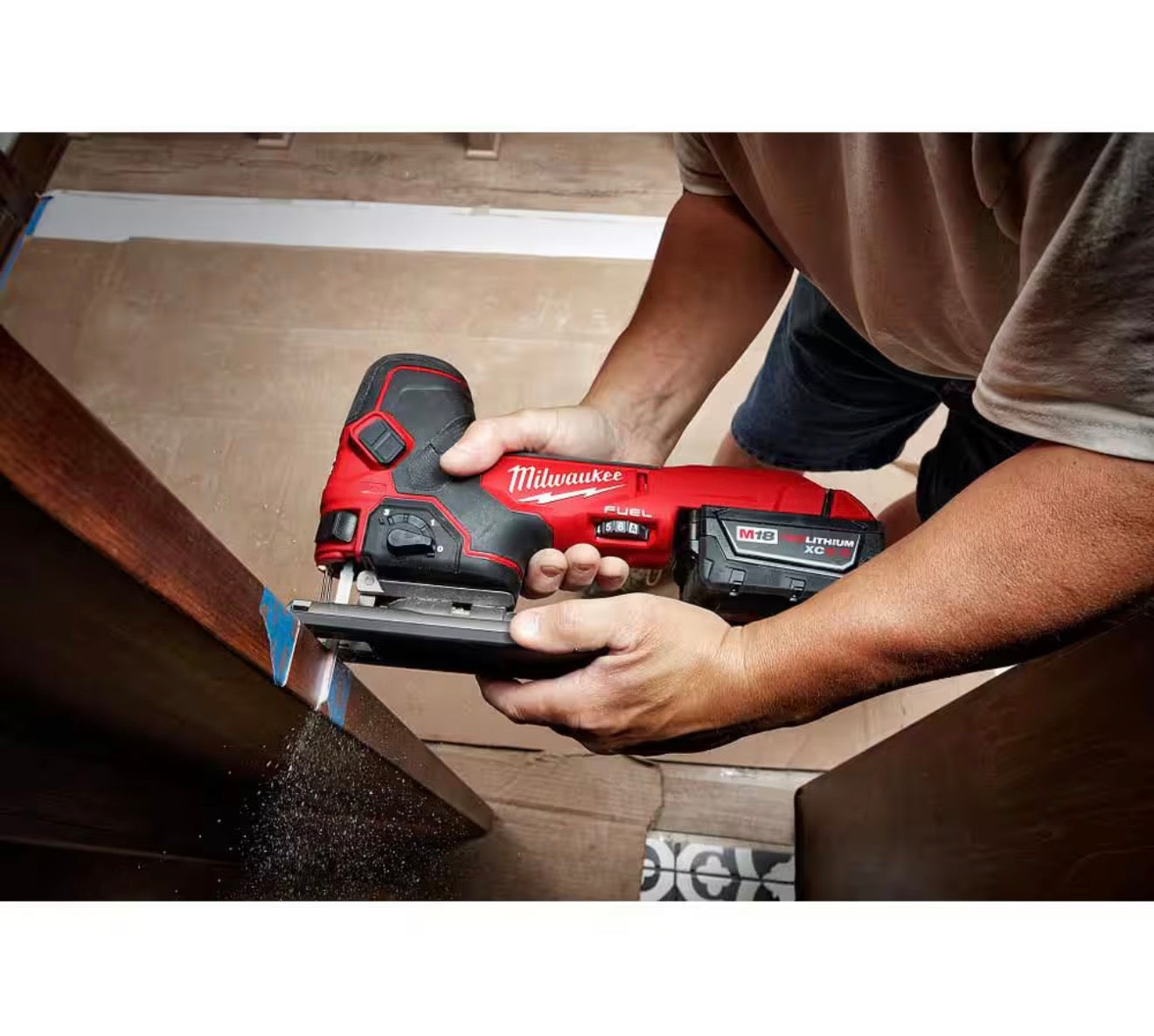 Milwaukee M18 FUEL Brushless Cordless Barrel Grip Jig Saw (2737B-20)