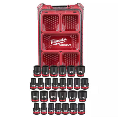 Genuine Milwaukee 1/2 Drive Impact Sockets
