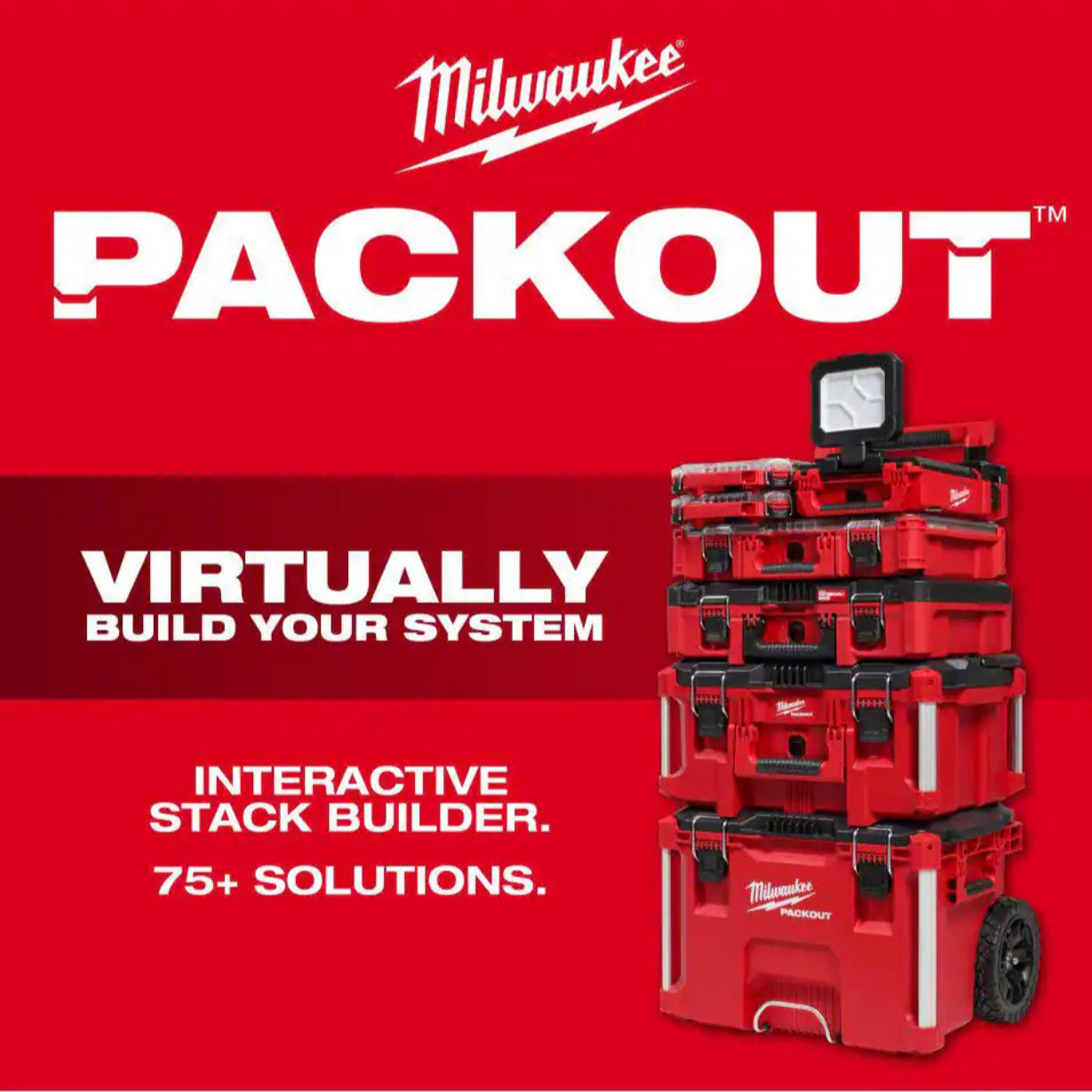 Genuine Milwaukee PACKOUT Rapid Charger