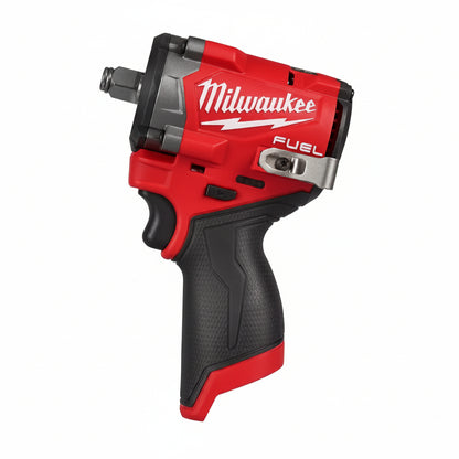 Milwaukee M12 FUEL 1/2 in. Stubby Impact Wrench 2563-20 bare tool with friction ring anvil.