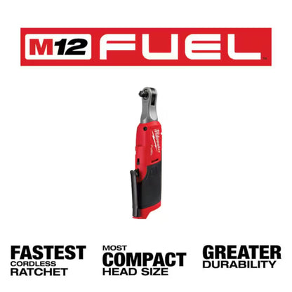 Milwaukee 2567-20 Brushless 3/8 in. Ratchet for Automotive Repair, Maintenance, and Assembly