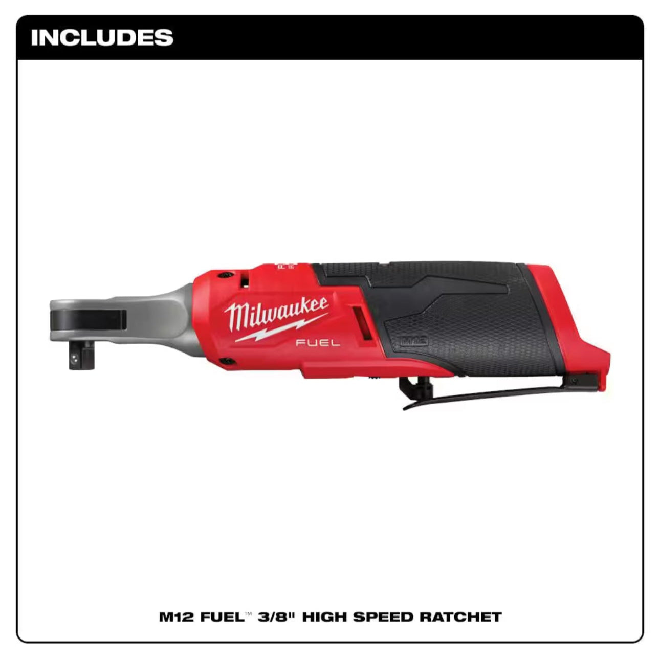 Milwaukee 2567-20 Professional High Speed Ratchet with 35 ft-lbs Torque and Compact Low-Profile Head