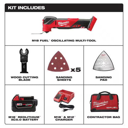 Milwaukee 2836-21 Cordless Multi-Tool Kit