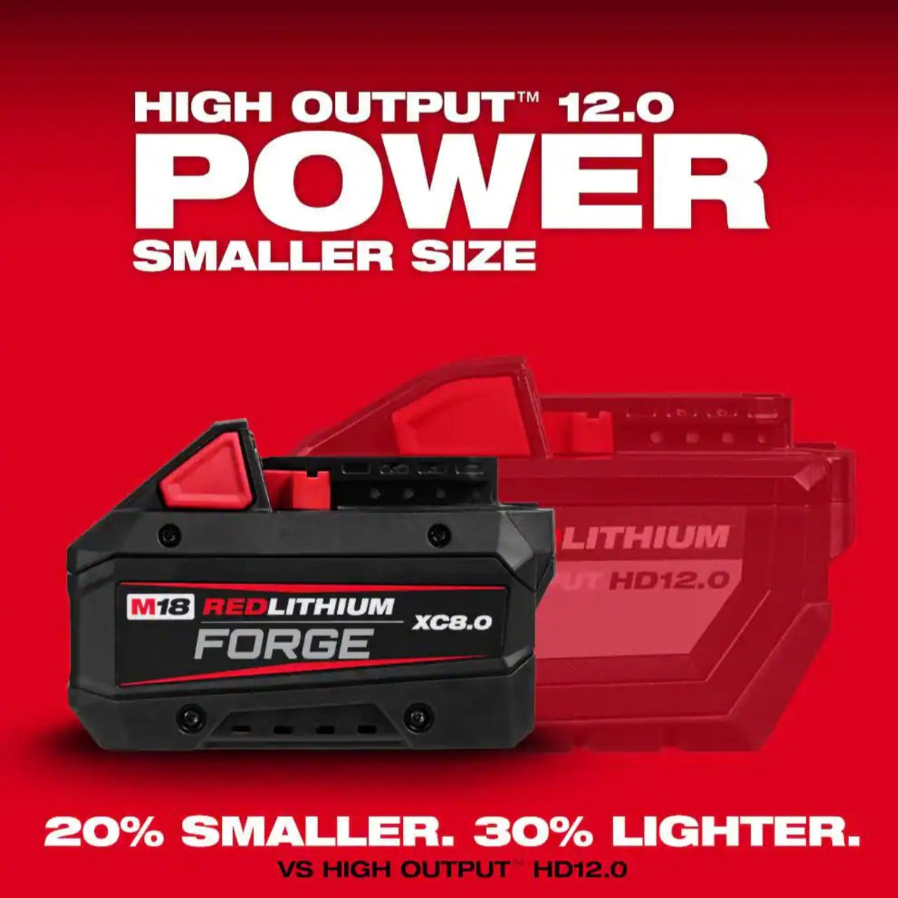 Milwaukee 8.0 Ah Rechargeable Battery