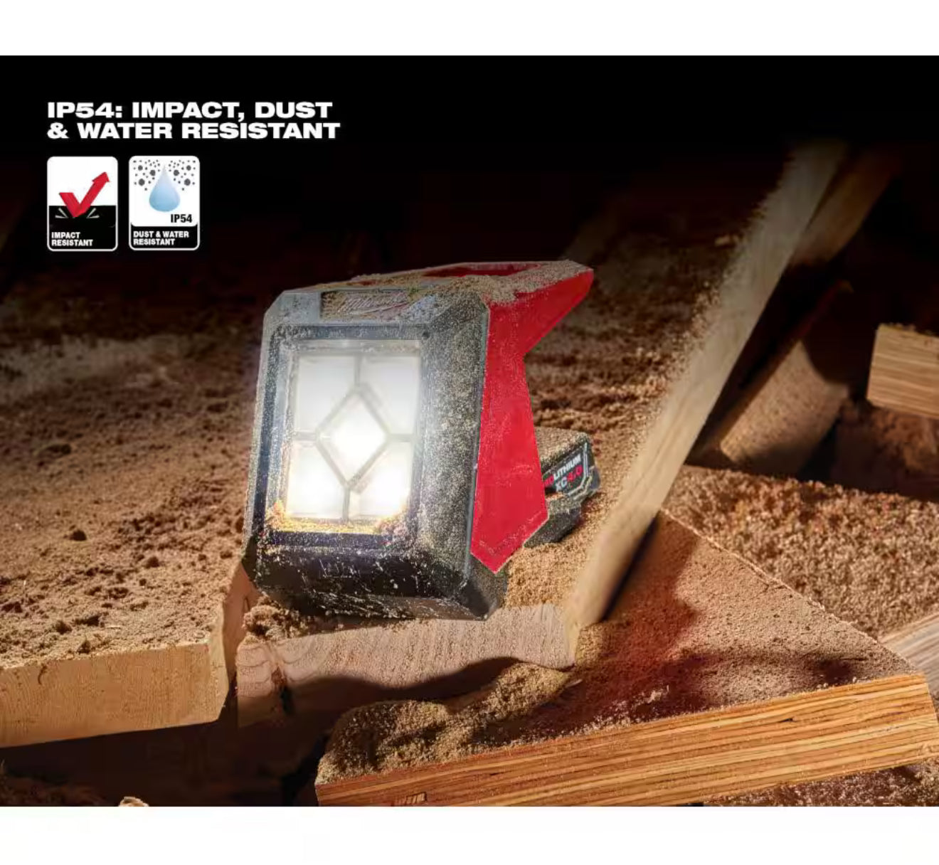 Milwaukee Compact Jobsite Flood Light