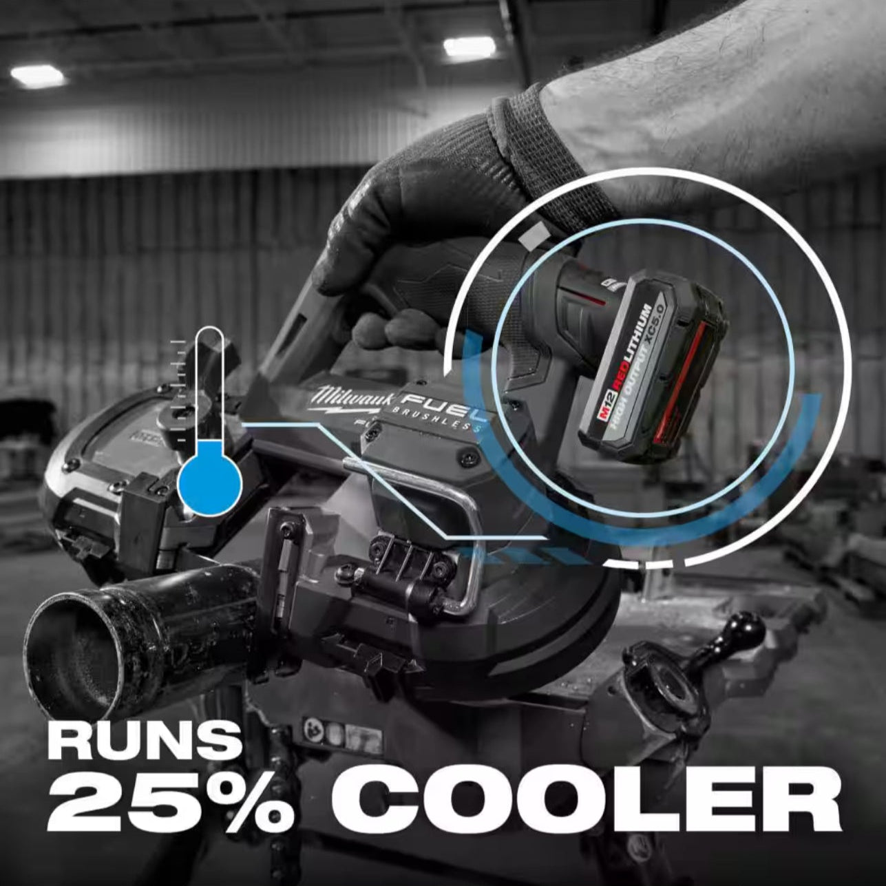 Milwaukee HIGH OUTPUT 5.0 Ah Battery
