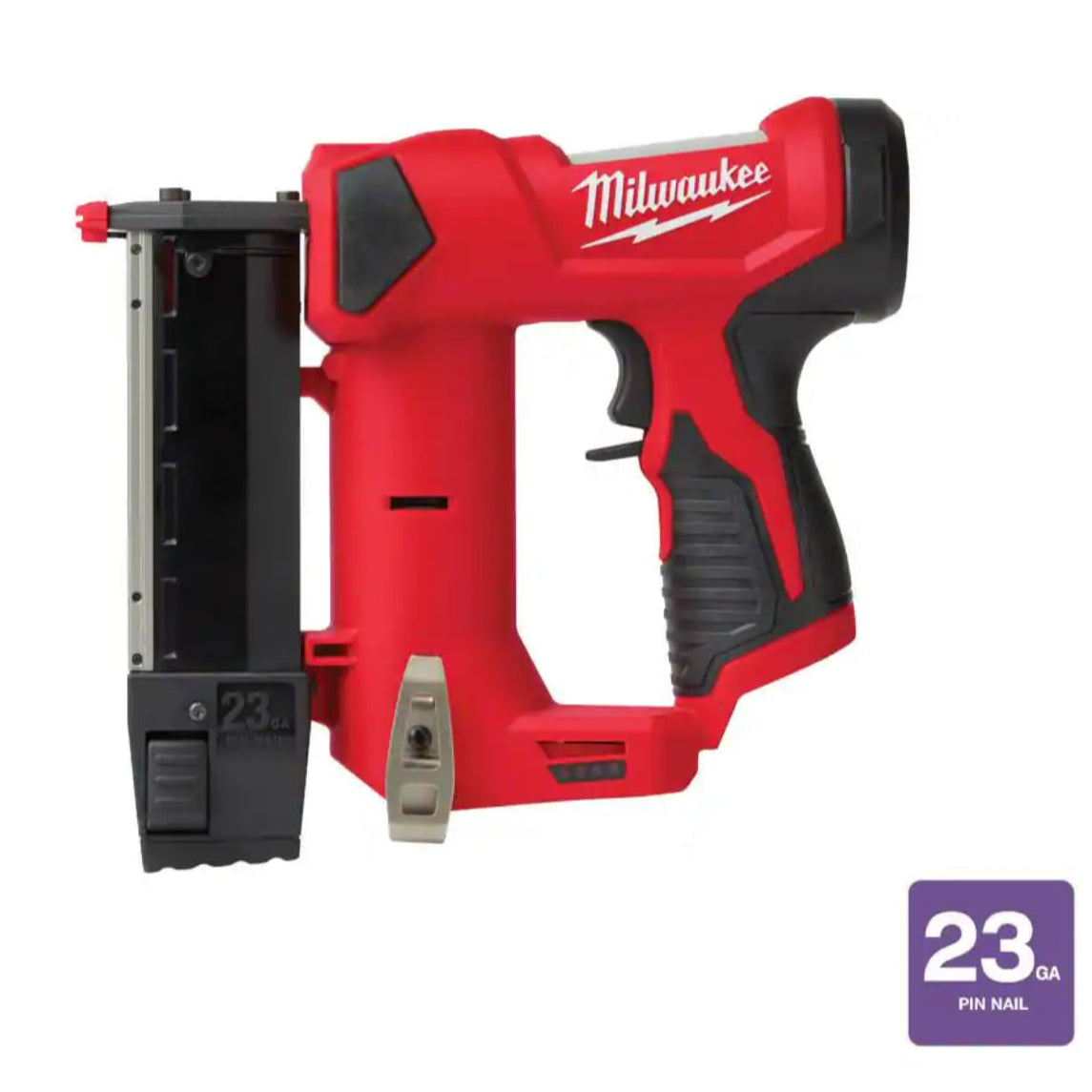 Milwaukee M12 Cordless 23-Gauge Pin Nailer (2540-20)