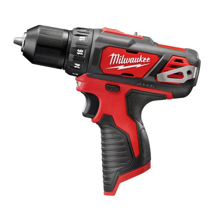 Milwaukee M12 3/8 in. Drill Driver 2407-20 bare tool with all-metal ratcheting chuck and compact cordless design.l