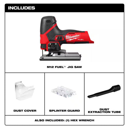 Milwaukee M12 Brushless Cordless Jig Saw