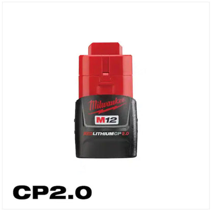 Milwaukee M12 Lithium CP2.0 cordless tool battery pack