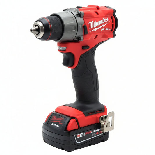 Milwaukee M12 FUEL 1/2" Hammer Drill with 4.0Ah Battery