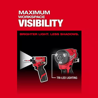 Milwaukee M12 FUEL brushless impact driver