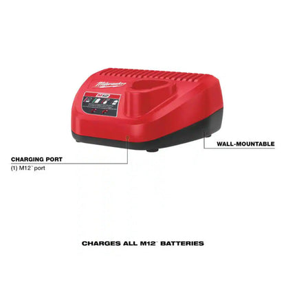 Milwaukee M12 REDLITHIUM 5.0 Ah Battery Kit