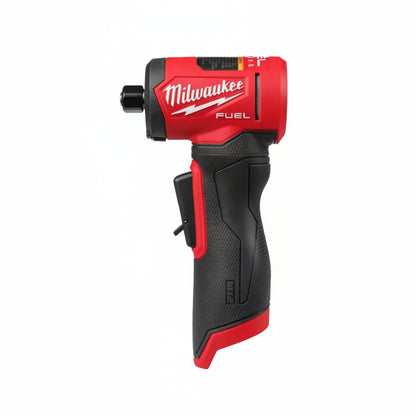 Milwaukee M12 FUEL™ 1/4" Right Angle Die Grinder 3485-20 with POWERSTATE™ Brushless Motor, 20,000 RPM, and 4-Mode RPM Control.