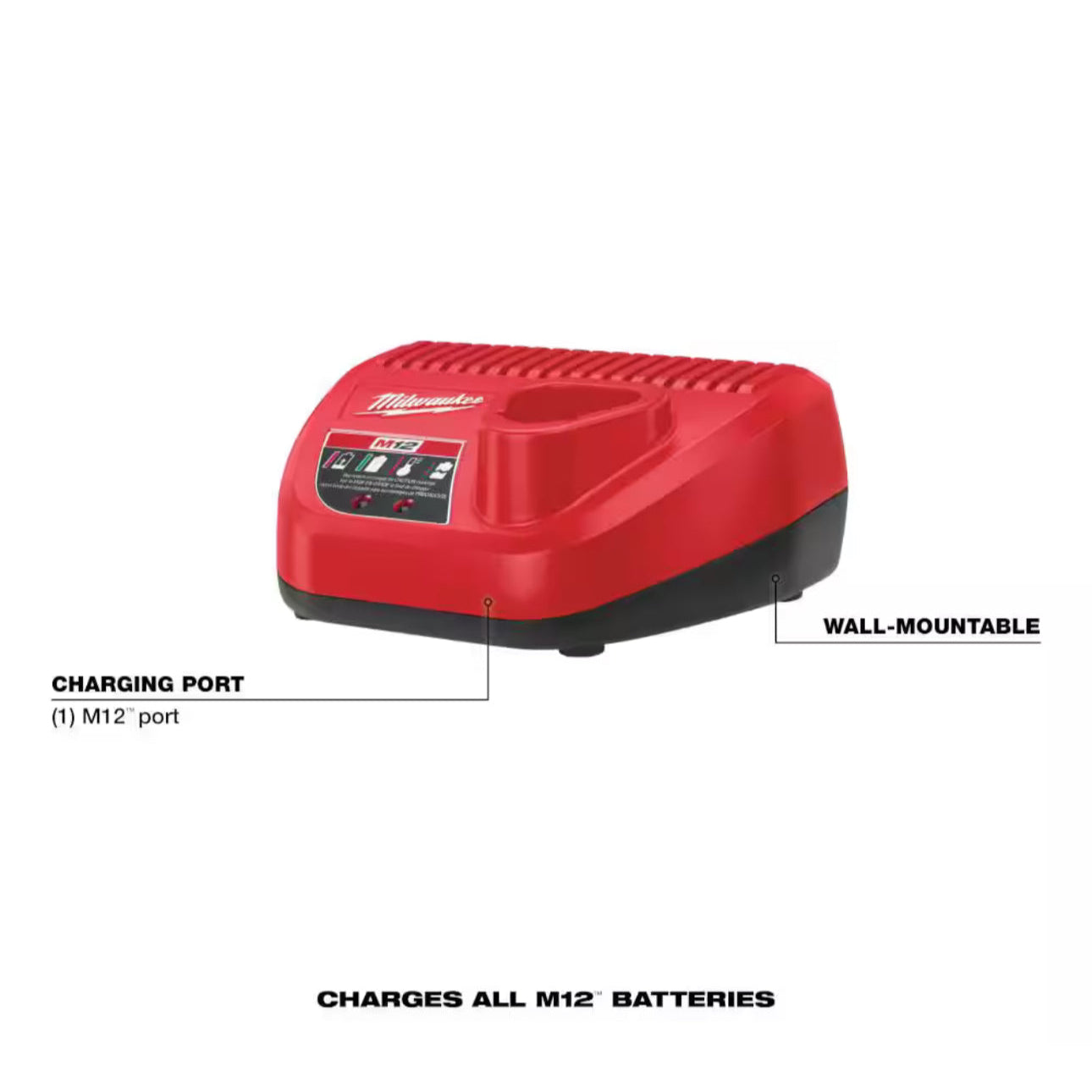Milwaukee M12 XC 4.0 Ah Battery Kit