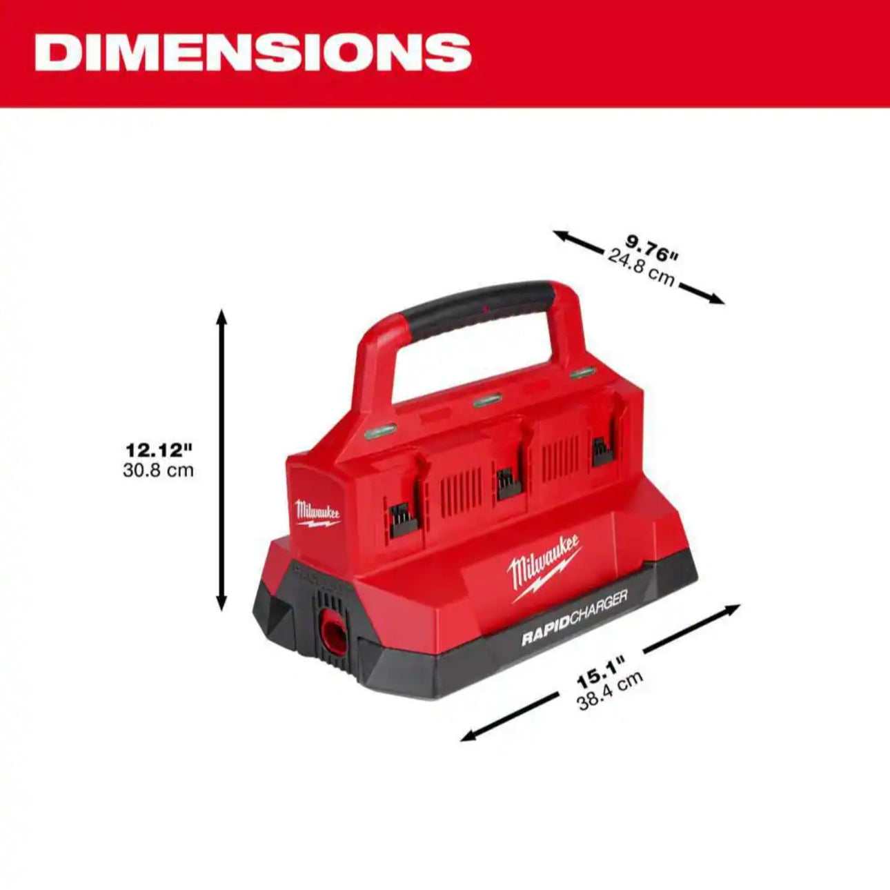 Milwaukee M18 6-Port Battery Charger