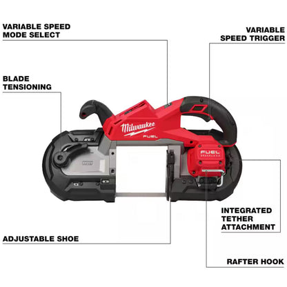Milwaukee M18 Brushless Deep Cut Band Saw