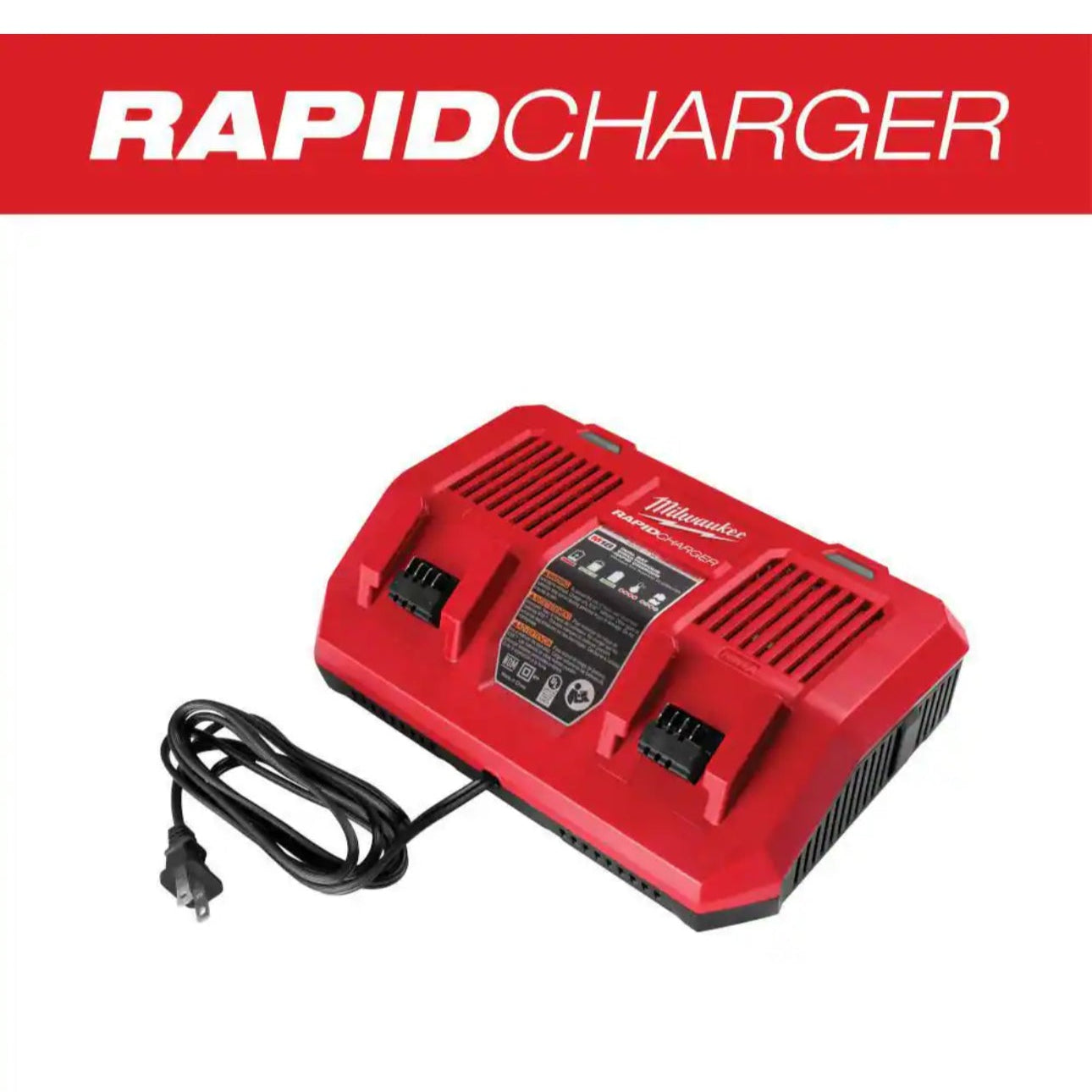 Milwaukee M18 Dual Bay Rapid Battery Charger