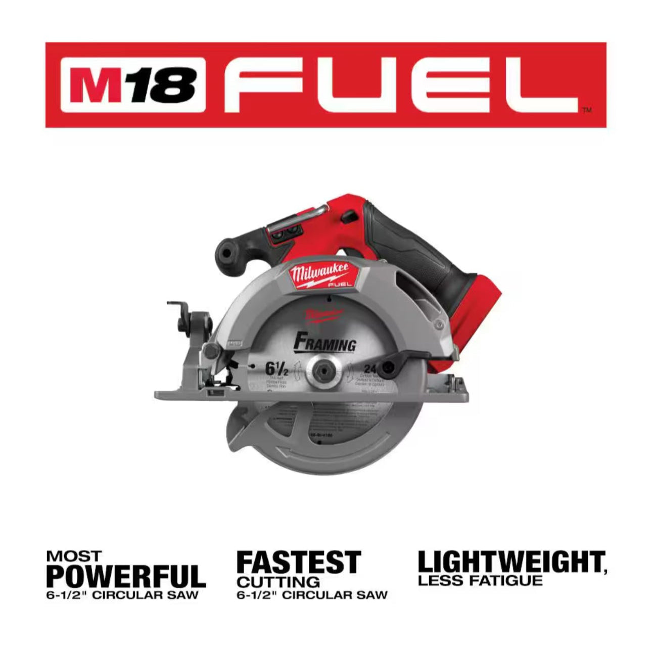 Milwaukee M18 FUEL Brushless 6-1/2 Inch Circular Saw 2833-20