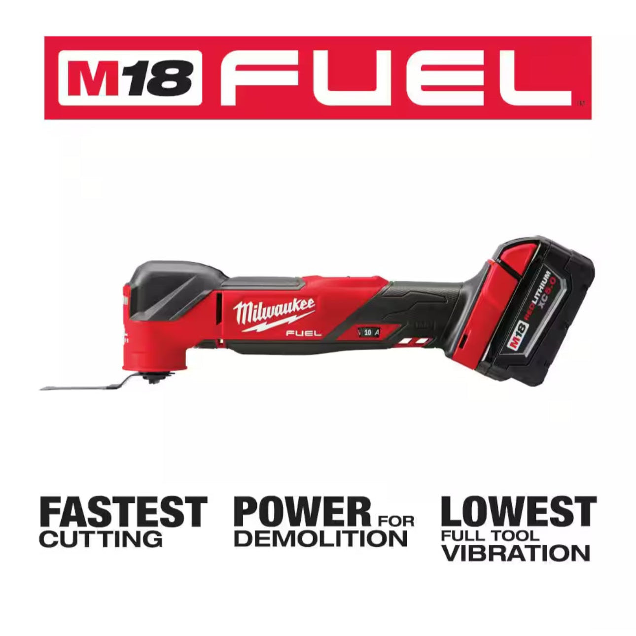 Milwaukee M18 FUEL Multi-Tool with XC5.0 Battery