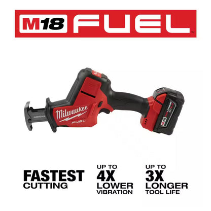 Milwaukee M18 FUEL One-Handed Reciprocating Saw Kit