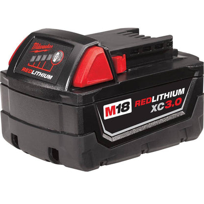 Milwaukee M18 REDLITHIUM XC 3.0Ah Extended Capacity Battery 48-11-1828 Compatible with All M18 Power Tools