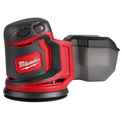 Milwaukee M18 Random Orbital Sander 2648-20 with 5 in. Hook-and-Loop Sanding Pad and Variable Speed