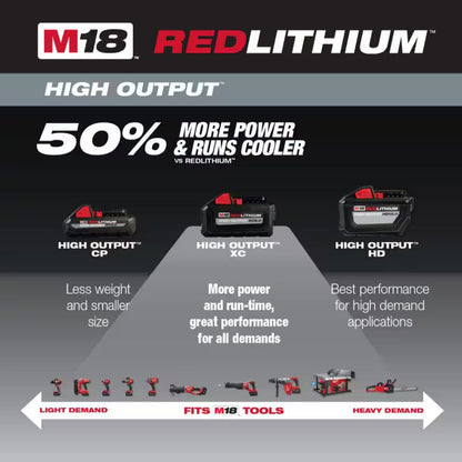 Milwaukee M18 XC6.0 Battery Pack Set
