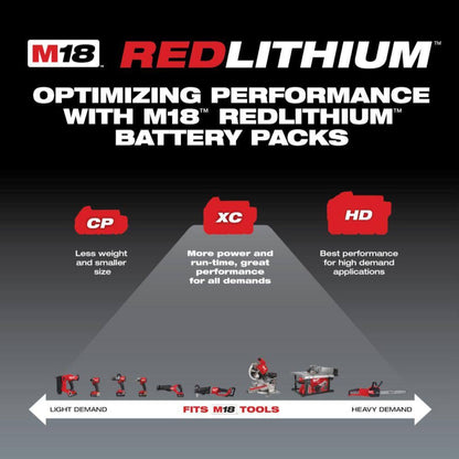Milwaukee M18 XC 3.0Ah Extended Capacity Battery 48-11-1828 Genuine Lithium-Ion Battery Pack