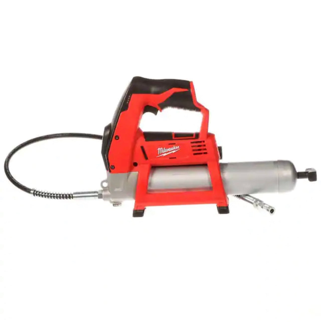 Milwaukee, Milwaukee 2446-20, M12, M12 Grease Gun, Cordless Grease Gun, 8000 PSI Grease Gun, Lubrication Tool, Grease Gun, Automotive Tools, Heavy Equipment Maintenance, Industrial Maintenance, Professional Power Tools, Bare Tool, Genuine Milwaukee, Mike Resells