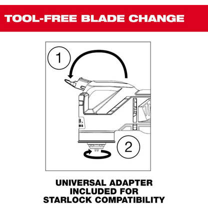Milwaukee POWERSTATE Brushless Multi-Tool