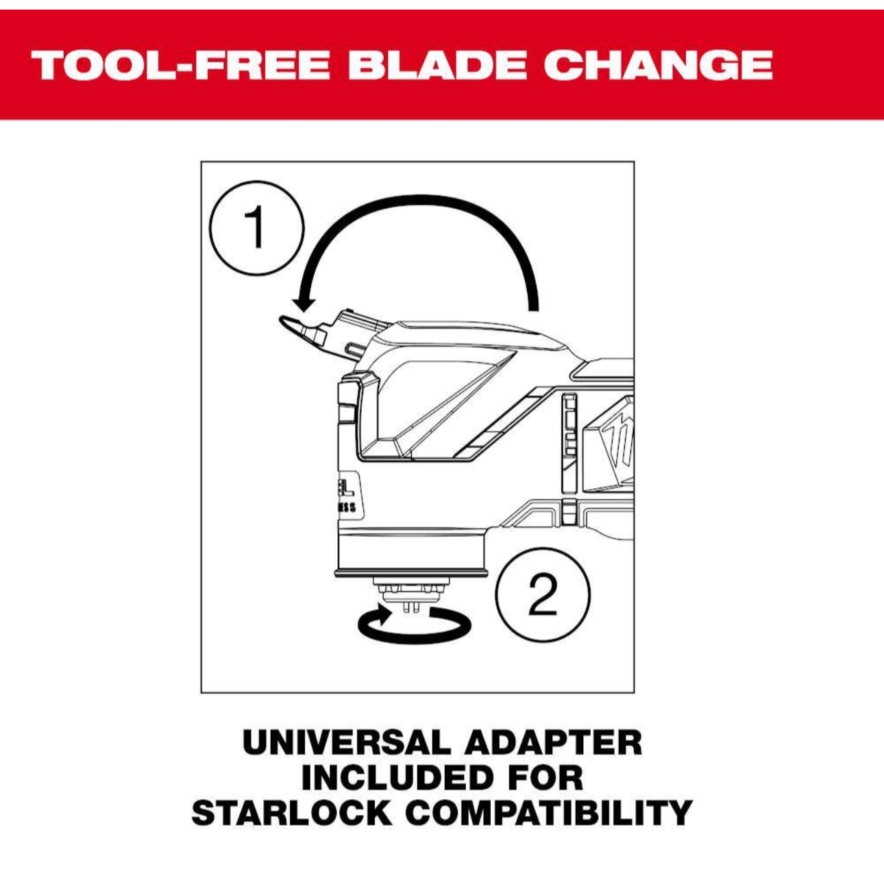 Milwaukee POWERSTATE Brushless Multi-Tool Kit