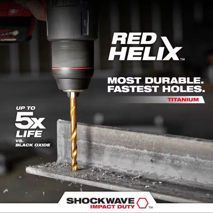 Milwaukee Titanium Drill Bits for Metal and Wood