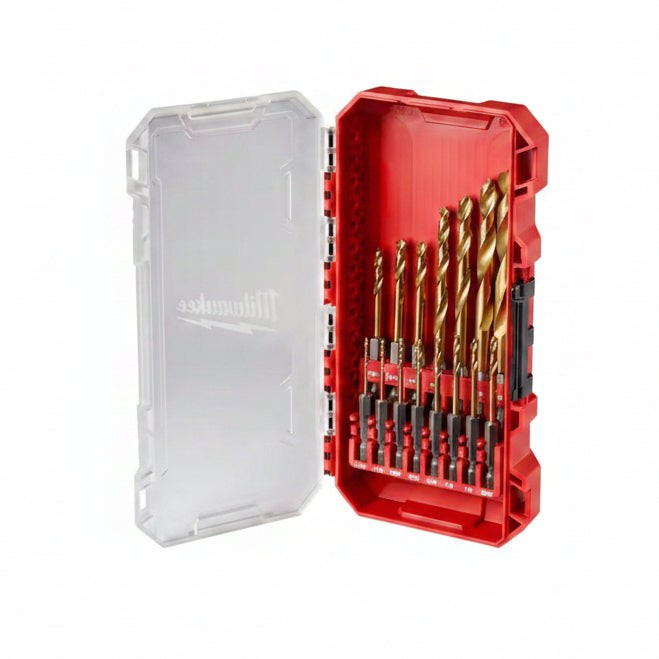 Milwaukee SHOCKWAVE Impact Duty Titanium Drill Bit Set 15-Piece