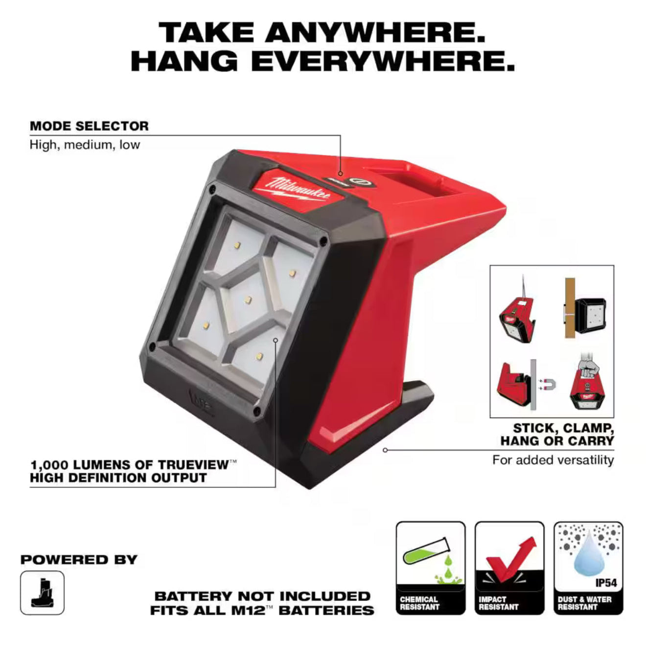 Milwaukee TRUEVIEW LED Work Light