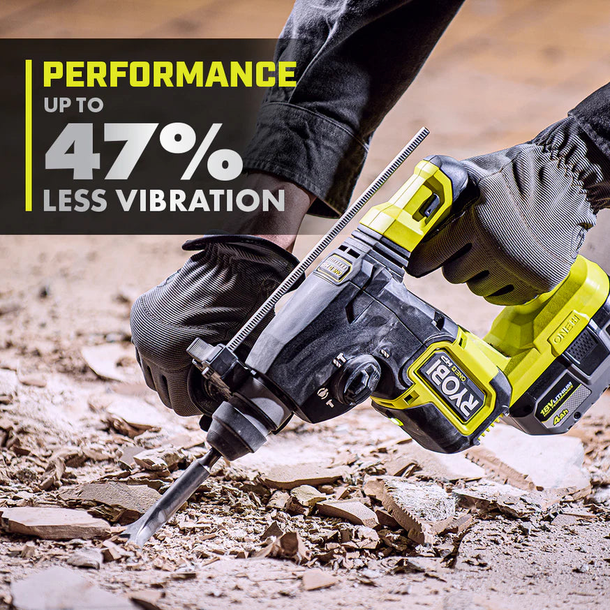 Genuine RYOBI ONE+ HP 1 Inch SDS-Plus Hammer Drill