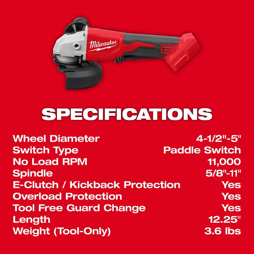 Milwaukee M18 Professional Angle Grinder